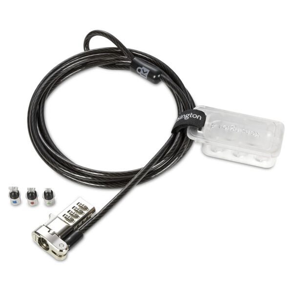 Kensington Uniwersalna blokada do laptopa 3-w-1 na zamek szyfrowy