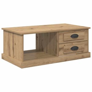 vidaXL Stolik kawowy Dąb rzemieślniczy 90 x 50 x 35 cm
