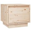 vidaXL Szafka nocna, 35x34x32 cm, lite drewno sosnowe