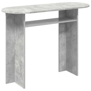 vidaXL Konsola Betonowy szary 100 x 39,5 x 75 cm Drewno inżynieryjne