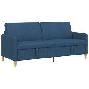 vidaXL Sofa z miejscem do przechowywania niebieski 192 x 78 x 87 cm