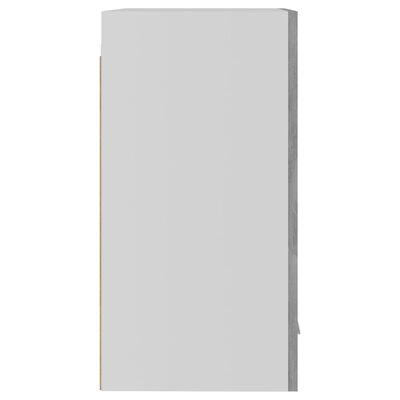 vidaXL Szafka wisząca, szarość betonu, 39,5x31x60 cm, płyta wiórowa