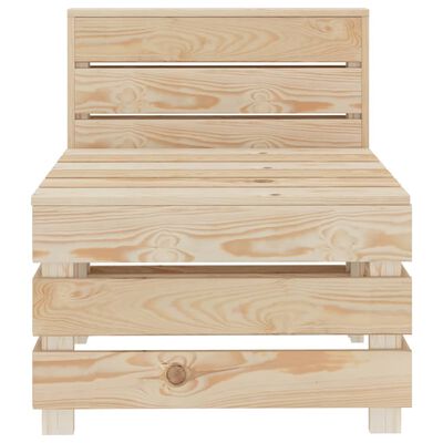 vidaXL Ogrodowa sofa z palet, drewniana