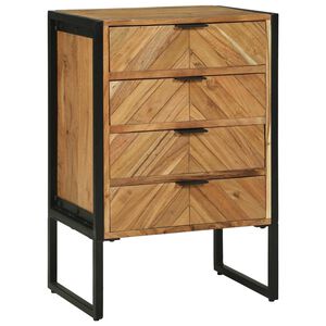vidaXL Bufet 50 x 35 x 75 cm Lite drewno akacjowe