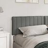 vidaXL Tapicerowane wezgłowie Z zagł&oacute;wkiem Biały i jasnoszary 180 cm