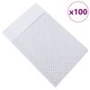 vidaXL Podkład treningowy dla zwierząt Gładki 100 pcs 90 x 60 cm