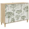 vidaXL Bufet GOTHA Sonoma 102 x 33 x 75 cm Drewno inżynieryjne