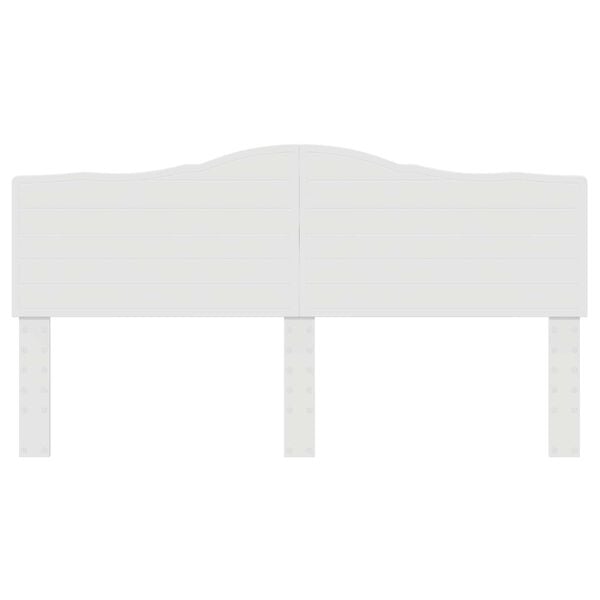 vidaXL Zagł&oacute;wek Biały 180 cm Materiał drewnopochodny