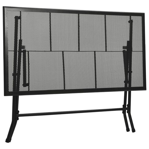 vidaXL 3-częściowy zestaw mebli ogrodowych, stal, antracytowy