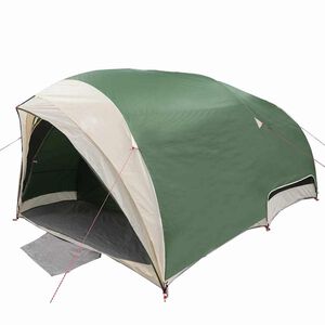 vidaXL Namiot tunelowy z dachem Zielony 410 x 285 x 198 cm tafta