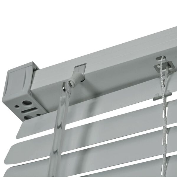 vidaXL Żaluzja aluminiowa, srebrna 160x160 cm