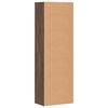 vidaXL Wysoka szafka, brązowy dąb, 60x35x180 cm