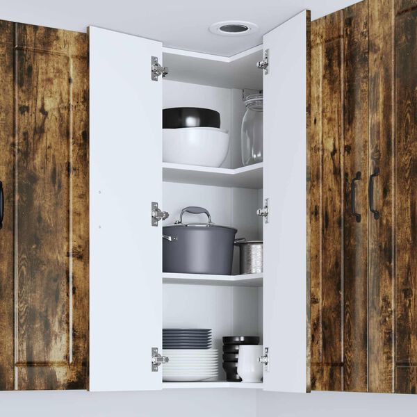 vidaXL Szafka kuchenna Dąb wędzony 57 x 57 x 100 cm