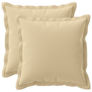 vidaXL Poszewka na poduszkę 2 szt. HOUTEN Beżowy 30 x 30 cm Poliester