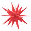vidaXL Ozdoba świetlna z LED, składana, czerwona, 57 cm