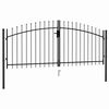 vidaXL Brama ogrodzeniowa Woerden podw&oacute;jne drzwi z kolcem 299,5x174,5 cm