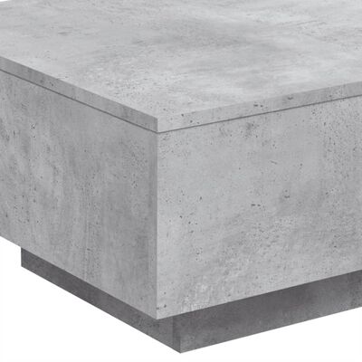 vidaXL Stolik kawowy, szarość betonu, 55x55x31 cm