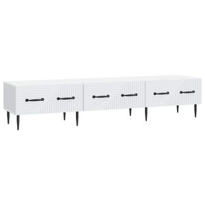 vidaXL Szafka pod telewizor z szufladą Biały 147 x 34,5 x 30 cm
