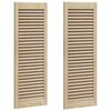 vidaXL Drzwi do szafki z drzwiami 2 szt. Naturalny 110 x 2,1 x 39,5 cm