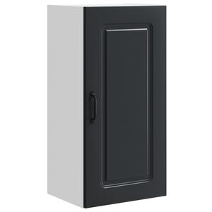 vidaXL Front do zmywarki Kalmar Czarny 40 x 31 x 80 cm