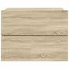 vidaXL Szafka nocna, dąb sonoma, 40x30x30 cm, materiał drewnopochodny