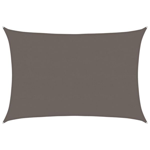 vidaXL Żagiel przeciwsłoneczny, 160 g/m&sup2;, antracytowy, 5x7 m, HDPE