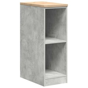 vidaXL Garażowa szafka do przechowywania Szary beton 30x51x85 cm