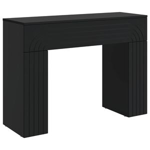 vidaXL Stolik kawowy Czarny 102 x 35 x 75 cm Drewno inżynieryjne