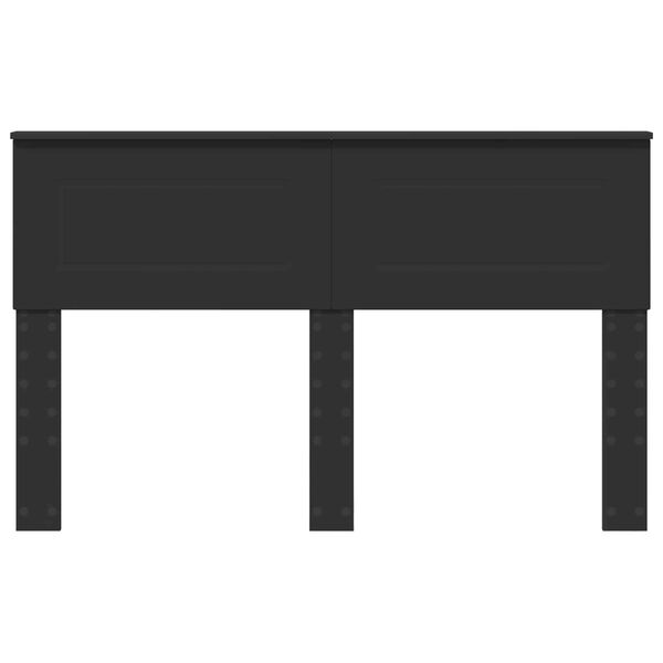 vidaXL Zagł&oacute;wek Czarny Dąb 150 cm Materiał drewnopochodny