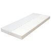 vidaXL Materac, 160x200 cm, 7 stref, pianka PU, 10 cm, H2 H3