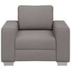 vidaXL Sofa Ciemnoszary 100 x 80 x 82 cm tkanina