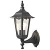 KONSTSMIDE Lampa ścienna Firenze, świecąca w g&oacute;rę, czarny mat