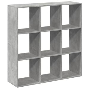 vidaXL Regał przegroda, szarość betonu, 102x29x103,5 cm