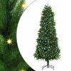 vidaXL Choinka z 300 diodami LED z podstawą Zielony 240 cm PE