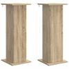 vidaXL Stojak na rośliny 2 pcs dąb Sonoma 30,5 x 30 x 80,5 cm
