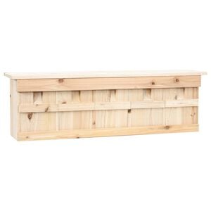 vidaXL Domek dla wr&oacute;bli, 5 pokoi, 68x15x21 cm, drewno jodłowe