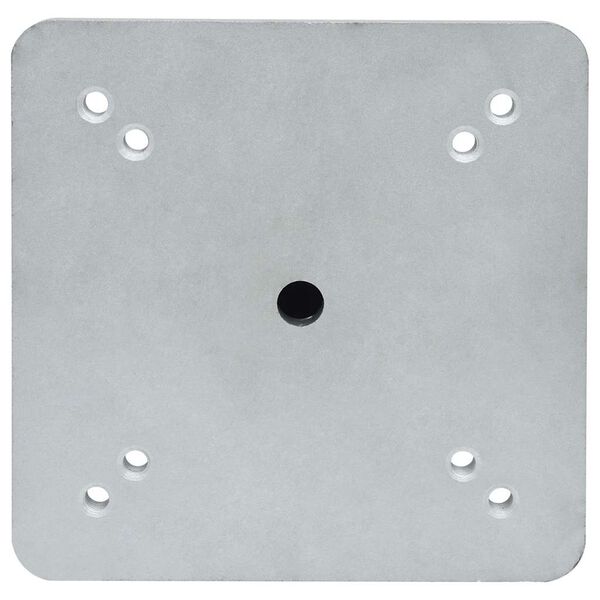 vidaXL Podstawa pod parasol, wkręcana w ziemię, 16x16x52 cm, stal