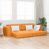 vidaXL Sofa Bed 200cm Ciemny Ż&oacute;łty tkanina