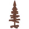 vidaXL Drewniana choinka KOTKA 60 cm Lite drewno sosnowe