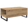 vidaXL Stolik kawowy z szufladą Dąb rzemieślniczy 90 x 50 x 36,5 cm