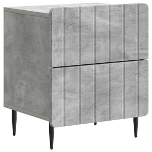 vidaXL Szafka Nocna Betonowy szary 43 x 34,5 x 49,5 cm
