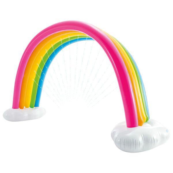 Intex Zraszacz w formie tęczy Rainbow Cloud, 300x109x180 cm