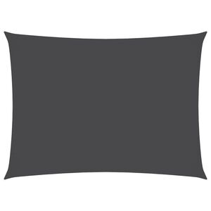 vidaXL Prostokątny żagiel ogrodowy, tkanina Oxford, 3x5 m, antracyt