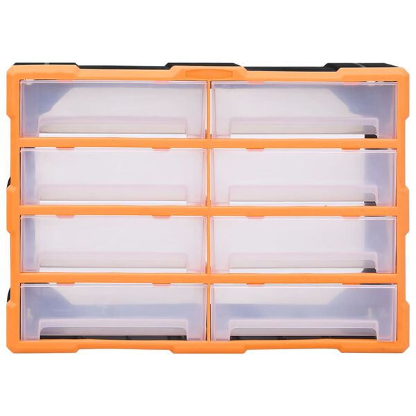 vidaXL Organizer z 8 dużymi szufladkami, 52x16x37 cm