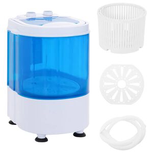 vidaXL Mini pralka jeden bęben, 2,6 kg