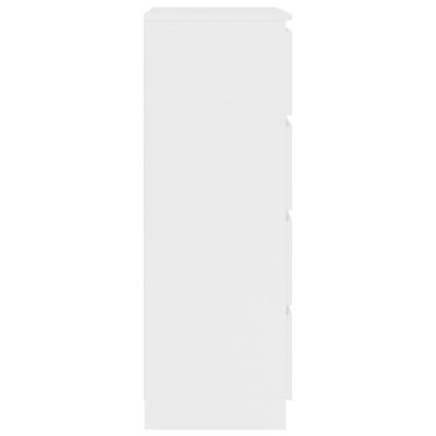 vidaXL Komoda, biała, 60x35x98,5 cm, materiał drewnopochodny