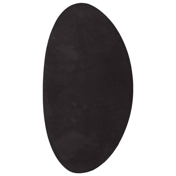 vidaXL Dywan HUARTE Czarny 80 x 150 cm Poliester