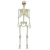 vidaXL Szkielet Halloween Biały 155 x 38,5 cm polipropylen