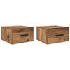 vidaXL Szafka Nocna 2 szt. 35 x 35 x 20 cm Drewno inżynieryjne