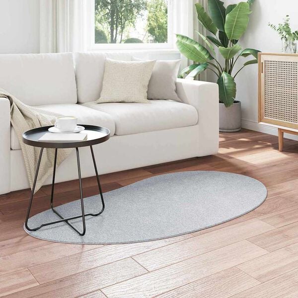 vidaXL Dywany pokojowe HUARTE Szary 80 x 150 cm Poliester